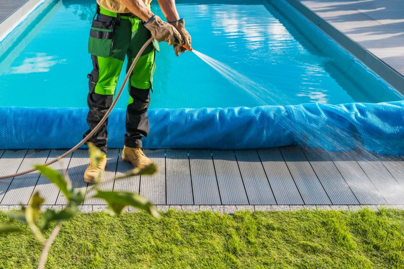 Pool Deck Cleaning
